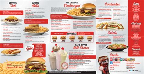 Steak n Shake Carryout Menu | Hamburgers | Milkshake