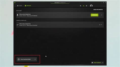 Nvidia GeForce Experience Driver Download Failed Fix (2023)