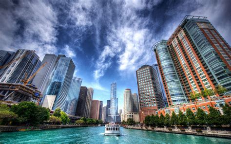 Chicago River Wallpapers - Top Free Chicago River Backgrounds - WallpaperAccess