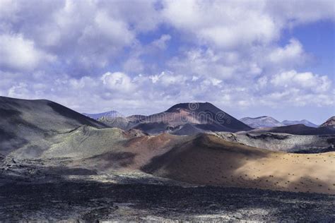 Timanfaya National Park. stock photo. Image of desert - 53003594