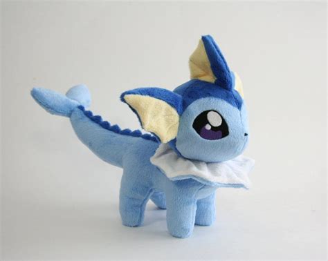 Pokemon Plush Vaporeon Fan-made Made to Order | Etsy | Pokemon plush, Pokemon dolls, Sewing ...