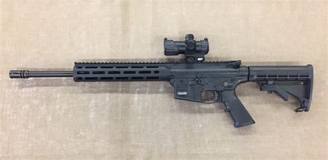 Smith & Wesson M&P15-22 Sport OR .22LR semi auto with optic – Saddle Rock Armory