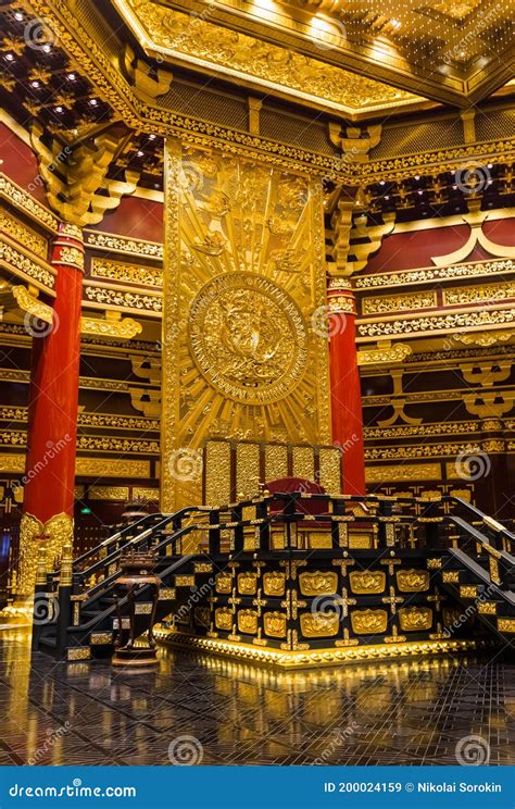 Interior of Pagoda in Luoyang City National Heritage Park - China Editorial Stock Image - Image ...