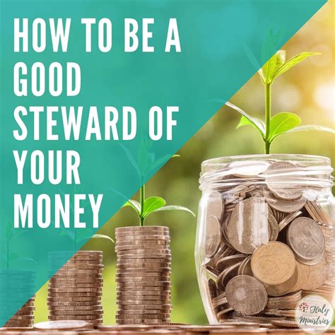 How to be a Good Steward of your Money | Haly Ministries