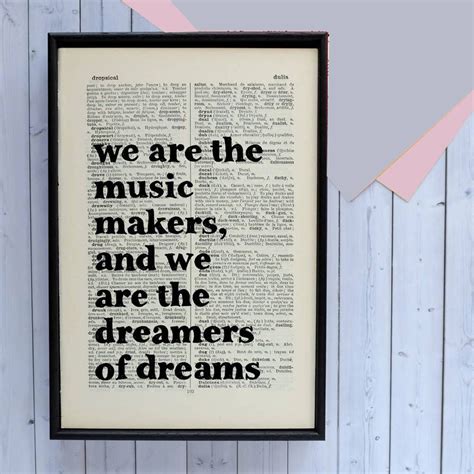 Inspirational 'Dreamers Of Dreams' Graduation Print | Inspirational quote gifts, Inspirational ...