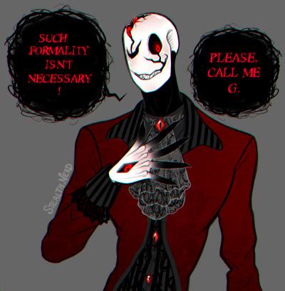 Mystery Man [W.D. GASTER] | Tumblr