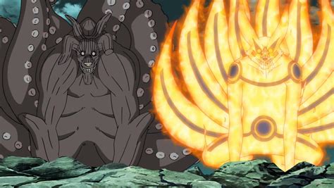 Why is naruto the only one who just has an outline of kurama’s chakra instead of kurama’s body ...