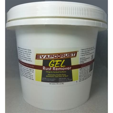 Evapo-Rust Gel Super Safe Rust Remover, 1 gallon pail ER087 | Zoro