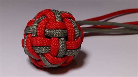 How to tie a Double Globe Knot [by ParacordKnots ] | Paracord knots ...