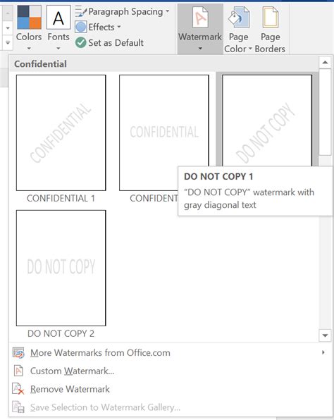 How to Add Watermark in Microsoft Word Documents? – WebNots