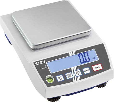 Precision scales Kern Weight range 1 kg Readability 0.01 g mains ...