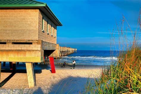 Jacksonville Beach Pier | Took this photo of the Pier at Jac… | Flickr