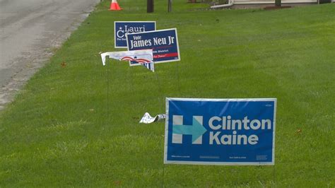 Police: Vandalizing political yard signs is no joke