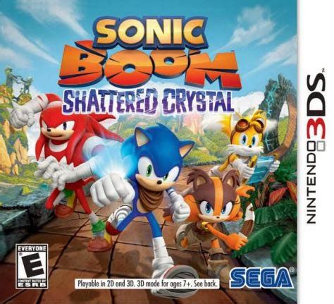 SEGA divulga data de lançamento e artes das caixas de Sonic Boom (3DS/Wii U) - Nintendo Blast