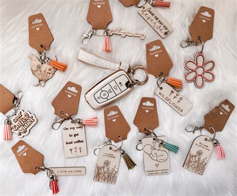 WHOLESALE Wooden Engraved Keychains Resale Rights Custom Keychains ...