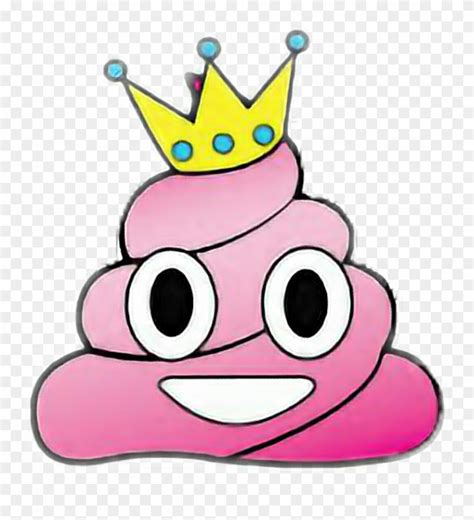 Download Princess Sticker - Pink Poop Emoji Clipart - Png Download (#3333219) - PinClipart