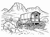 Fun Oregon Trail Coloring Activity  Page sketch template