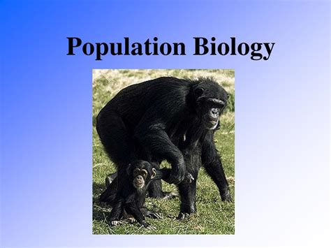 PPT - Population Biology PowerPoint Presentation - ID:419770