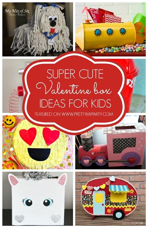 29 Adorable DIY Valentine Box Ideas - Pretty My Party