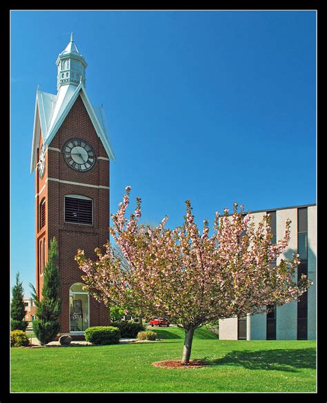 Coldwater, Michigan clock tower | This clock tower sits in f… | Flickr