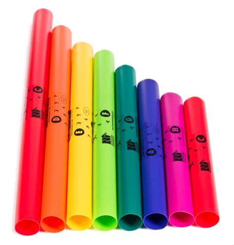 Boomwhackers - set med 8 - Boomwhackers - SoundStoreXL Sverige