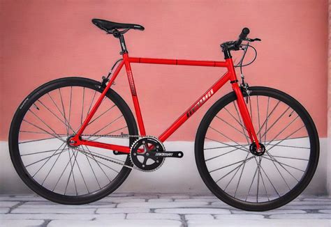 UNKNOWN SC-1 RED 4130 CROMO FIXIE | COMPLETE BICYCLE – Unknown Bikes Europe