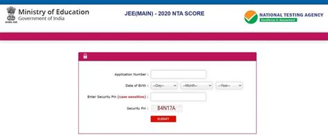 Check NTA JEE Main 2020 Result Declared at jeemain.nta.nic.in ...