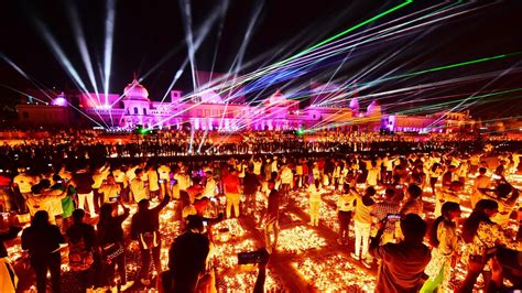 Grand laser show in Ayodhya to mark Deepotsav celebrations ahead of ...