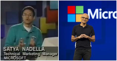 29 Year Old Video Shows Satya Nadella Giving A Presentation For Microsoft