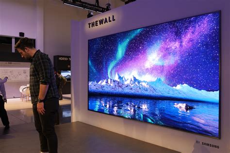 Samsung lança TV de 146 polegadas "The Wall" - Mundo Engenharia