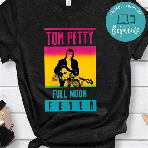 Tom Petty Full Moon Fever Shirt | Bobotemp