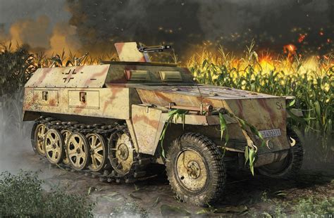 Download Sd.Kfz. 250 Wehrmacht Military Armored Personnel Carrier HD ...