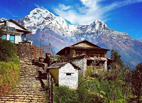 Ghandruk Village Trek | Landscape photography nature, Some beautiful ...