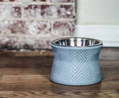 Santa Fe Elevated Dog Bowl | Elevated dog bowls, Dog bowls, Raised dog ...