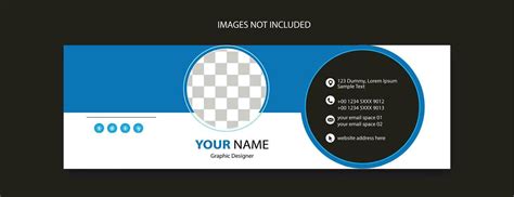 email footer template design for business promotional 25385385 Vector Art at Vecteezy