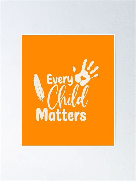 "Every child matters " Poster for Sale by Dinablal | Redbubble