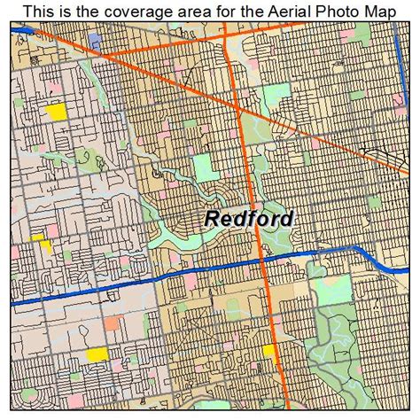 Aerial Photography Map of Redford, MI Michigan