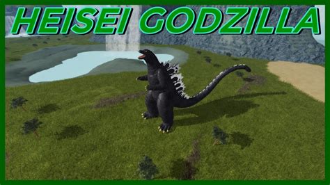 Roblox [Kaiju Universe] - HEISEI GODZILLA New Animations Update Gameplay - YouTube