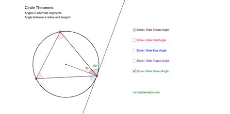 Circle Theorems - Tangents – GeoGebra