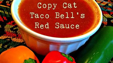 Copy Cat Taco Bell’s Red Sauce | Red sauce recipe, Taco bell red sauce recipe, Recipes with ...