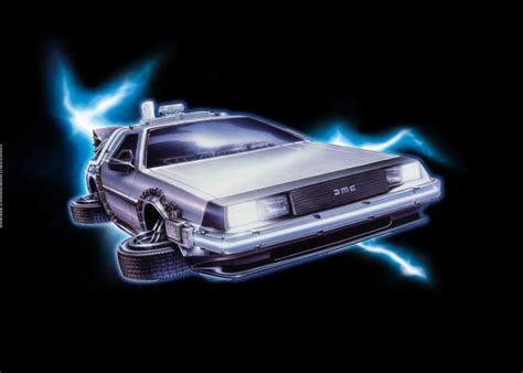 'Flying DMC' Poster by Back To The Future | Displate