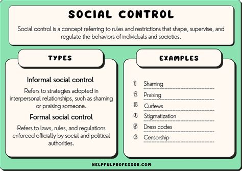 Social Control in Sociology: Definition, Types & 15 Examples (2024)