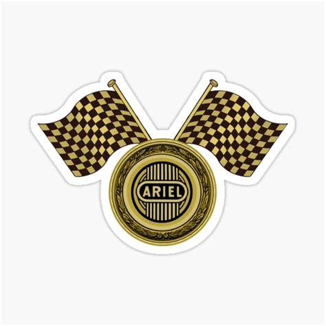 "Ariel Vintage Motorcycles" Sticker by Centuryvault | Redbubble