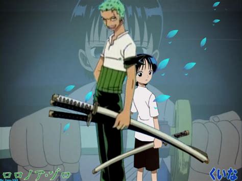 big-zoro and small-kuina by zerocy on DeviantArt