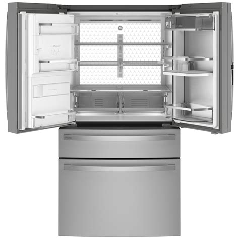 GE Profile 27.9-cu ft Smart French Door Refrigerator with Ice Maker ...