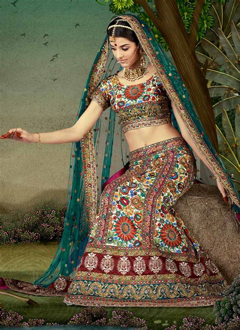 Fashion India: Rajasthani Bridal Lehenga