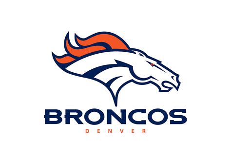 Denver Broncos Logo - Transfer Decal Wall Decal | Shop Fathead® for ...