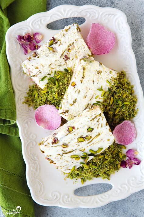 Pistachio Kunafa Ice Cream Cake | Cleobuttera