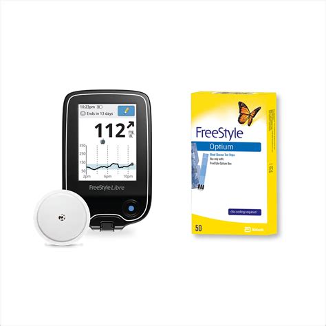 FreeStyle Libre Sensor & Reader With Free Strips I Monitor Glucose on Your Phone I FreeStyle ...