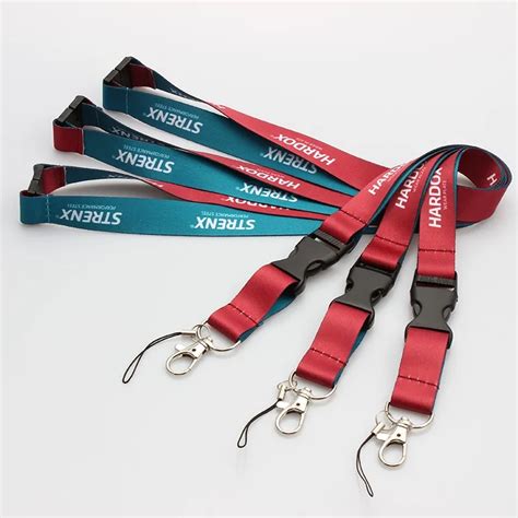 Double Bulldog Clip Lanyards For Special Events (two Hook / Open Ended ...